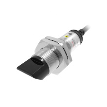 LANBAO 10-30VDC M18 Metal Through Beam Photoelectric Sensor with Lateral Detection